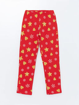 Beli Lastikli K?z ?ocuk Pijama Alt