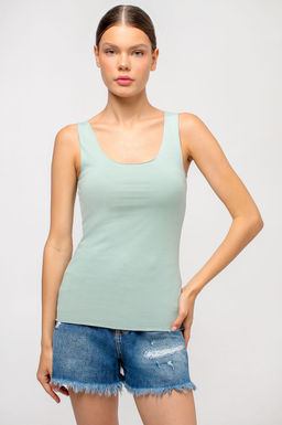 Арт. 3752/6 Майка женская 40-48 (5 шт) Цвет:мята - Калинка фото 12