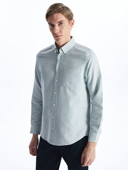 Regular Fit Uzun Kollu Arm?rl? Erkek G?mlek