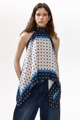 Top halter de sat?n - H&m фото 5