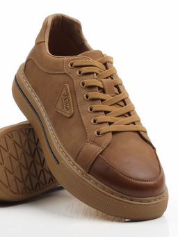 05-N52567-20 LT. BROWN Полуботинки демисезонные мужские (натуральная кожа (нубук)) - Фабричный китай фото 11