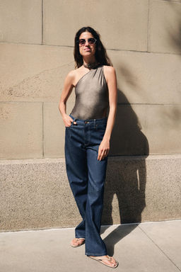JEANS ZW COLLECTION RECTOS TIRO ALTO / Azul