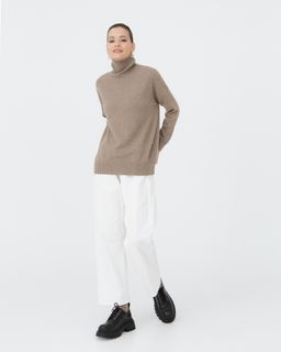 Джемпер из кашемира 12072 капучино