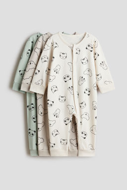 Pack de 3 pijamas enteros de algod?n - H&m фото 3