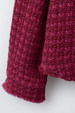 TEXTURED WAVY OVERSHIRT - Zara фото 4