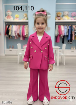 костюм для девочки (пиджак и брюки) - Bruno фото 10
