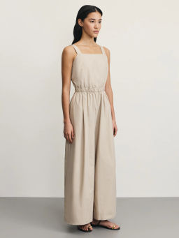 Комбинезон из хлопка приталенного кроя / Zarina  фото 4