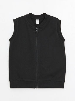 Bisiklet Yaka Fermuarl? Erkek Bebek Yelek