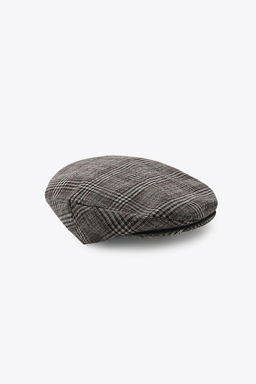 WOOL CHECK BERET - Zara фото 2