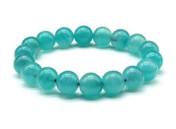 Браслет из Амазонита шарик 12мм, 36,2г