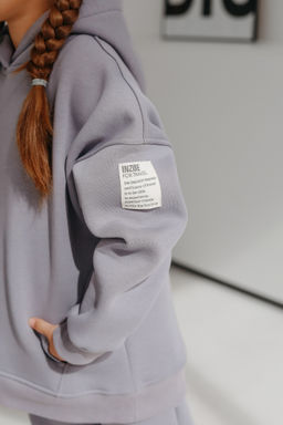 Бомбер утепленный, меланж - Inzibe фото 34