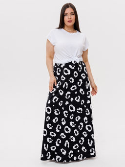 Юбка женская Ю-13 (кулирка) Темно-зеленая - Elenatex фото 5