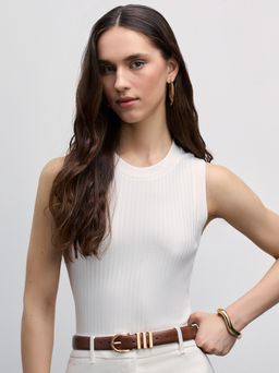 Топ в рубчик / Zarina  фото 7