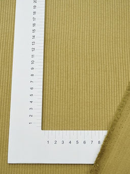 Вельвет цв.Оливково-желтый, ш.1.5м, хлопок-100%, 315гр/м.кв - Купава фото 3