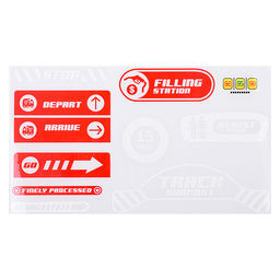 Парковка "Микс" красная, в коробке