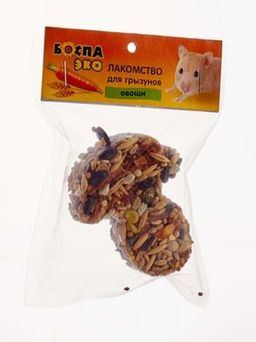 БОСПА ЭКО лак. Грибок д/грыз. овощи 1шт.40г п/э