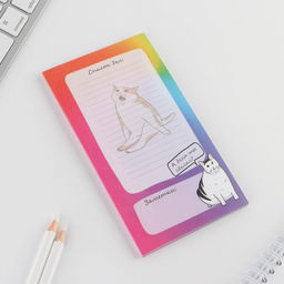 Планинг с отрывными листами Кот 100х180 мм, 50 листов - Artfox фото 3