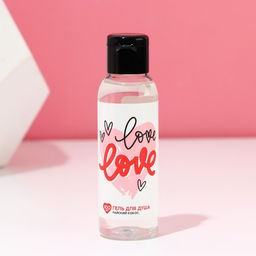 Гель для душа Love, 100 мл, кокос
