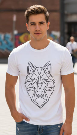 KM1881 Футболка (хлопок) БЕЛЫЙ