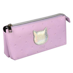 Пенал школьный Феникс+, арт.64195/ 24 ПАТТЕРН (без наполнения, 19х10х5 см, искусственная кожа, молни