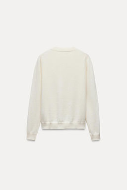 PLAIN KNIT 100% CASHMERE SWEATER - Zara фото 5