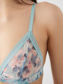 Бюстгальтер женский мятно-зеленый с крупными цветами крупные цветы на мятном 512521 - Mark formelle фото 8