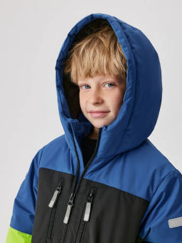 ACOOLA / Куртка детская для мальчиков Bustah сине-зеленый  фото 7