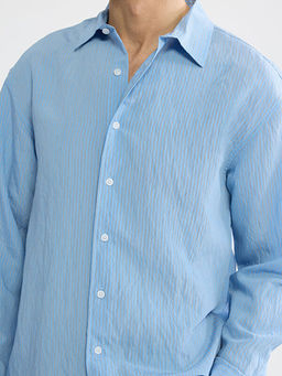 Regular Fit ?izgili Erkek G?mlek