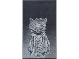 Полотенце махровое 6с103.412ж1 Козырек(антрацит) 50х90см