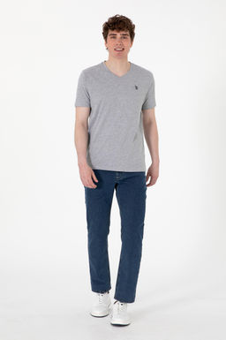 Erkek Ye_il Jean Pantolon Sepette S_rpriz _ndirim