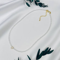 Бусы-Чокер из Горного Хрусталя 38 см +