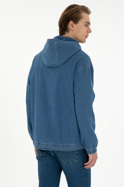 Мужская синяя джинсовая рубашка Неожиданная скидка в корзине - U.s. polo assn фото 5