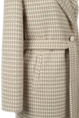 01-12120 Пальто женское демисезонное (пояс) - El podio фото 10