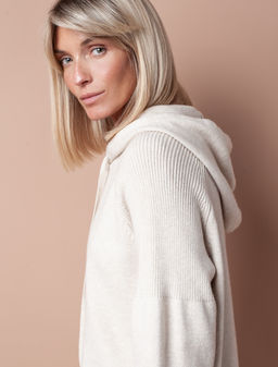 Худи из пряжи с кашемиром - Vilatte фото 6