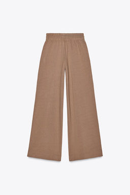WIDE-LEG TROUSERS - Zara фото 14