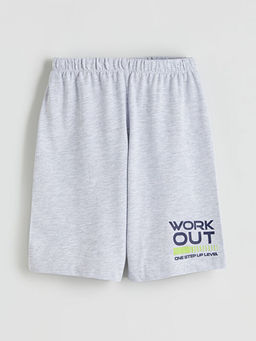 Beli Lastikli Erkek ?ocuk Pijama ?ort