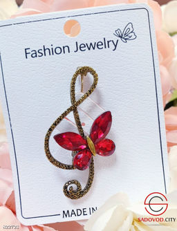 Брошь женская на булавке