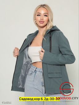 Ветровка с капюшоном женская - Bruno фото 8