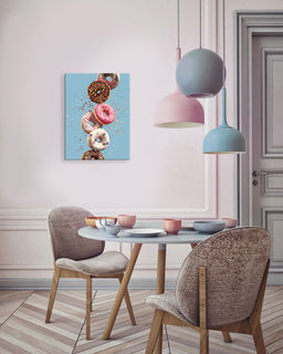 ФРЕЯ PNB/PM-264 Набор для раскрашивания по номерам 40 х 30 см Аппетитные пончики  фото 4