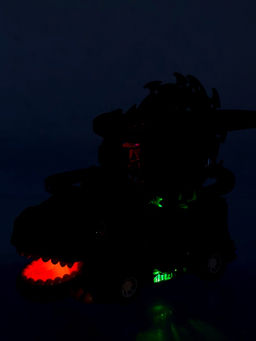 Машинка Дино Гонки, автотрек, 3 дино-машинки, световые и звуковые эффекты, работает от батареек - АвтоГрад фото 9