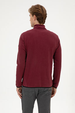 Erkek Bordo Basic Sweatshirt Sepette S_rpriz _ndirim - U.s. polo assn фото 5