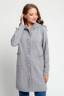 Кардиган 351056 к/серый (1490)