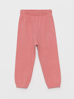 Bisiklet Yaka Uzun Kollu K?z Bebek Sweatshirt ve Pantolon 2li Tak?m - Waikiki фото 3