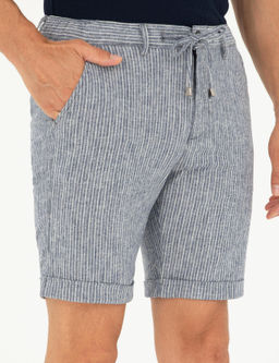 A__k Lacivert Slim Fit Dokuma _ort - Pierre cardin фото 5