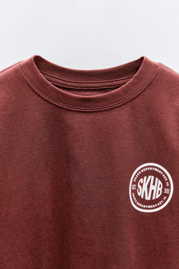 LOGO PRINT T-SHIRT - Zara фото 6