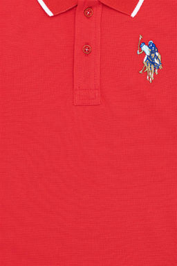 U. S. Polo Assn Красная футболка-поло для мальчика - U.s. polo assn фото 7