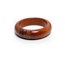 Кольцо из камня Красная яшма символ достатка и благополучия размер 18
