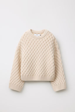 CABLE KNIT WOOL JUMPER LIMITED EDITION