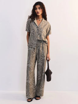 Брюки прямого кроя с принтом ZR2605012124-235 / Zarina