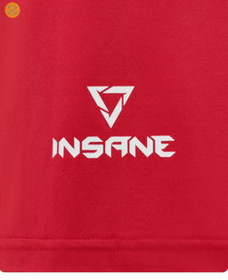 Юбка-шорты боксерские женские INSANE RBF IN25-BF900-K, красный фото 6